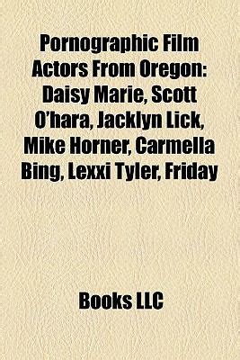 Pornographic film actors from Oregon